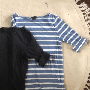 Set of 2 quarter length tops